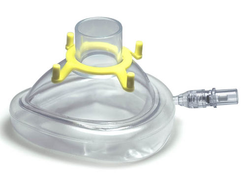 Maschera per anestesia in PVC - 20118 - Hsiner   - monouso / con valvola