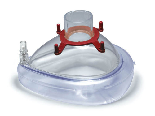 Maschera per anestesia in PVC - 20144 - Hsiner   - monouso / con valvola