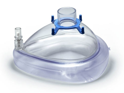 Maschera per anestesia in PVC - 20145 - Hsiner   - monouso / con valvola