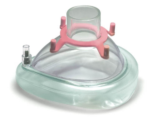 Maschera per anestesia in PVC - 20161 - Hsiner   - monouso / con valvola