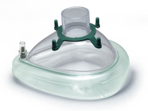 Maschera per anestesia in PVC - 20163 - Hsiner   - monouso / con valvola