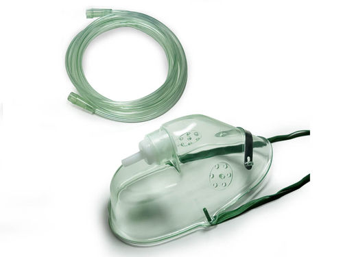 Maschera per ossigenoterapia in PVC - 30122 - Hsiner  