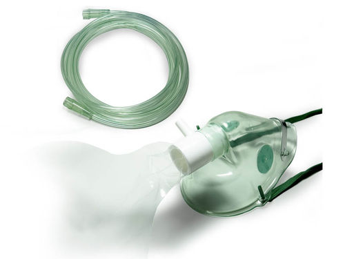 Maschera per ossigenoterapia pediatrica - 30125 - Hsiner   - in PVC / ad alta concentrazione