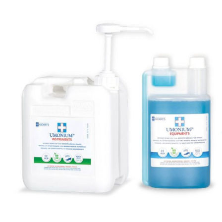 Disinfettante per mobili ospedalieri - UMONIUM38® - Huckert's International  - liquido / 5000 ml / 1000 ml