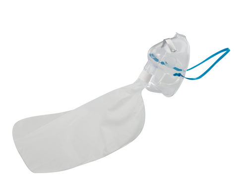 Maschera di ventilazione facciale - AERObag® - HBM06-HV2000E Hyperventilationsmaske - HUM - Gesellschaft für Homecare und Medizintechnik - non invasiva / per ventilazione non invasiva / in PVC