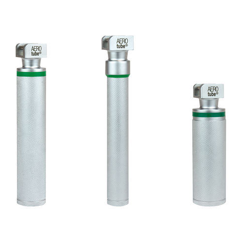 Impugnatura di laringoscopio riutilizzabile - AEROtube®  - HUM - Gesellschaft für Homecare und Medizintechnik - in metallo