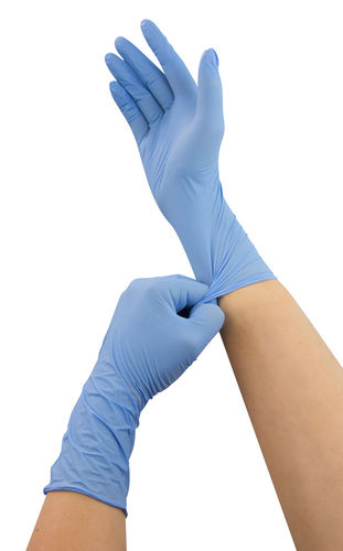 Guanto in nitrile - HHS01-PG-PF3 - HUM - Gesellschaft für Homecare und Medizintechnik - senza lattice / medico / senza polvere