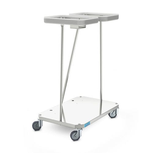 Carrello portabiancheria per sacchi sporchi - 7501092 - Hupfer Metallwerke GmbH & Co. KG - medico / da trasporto / per biancheria
