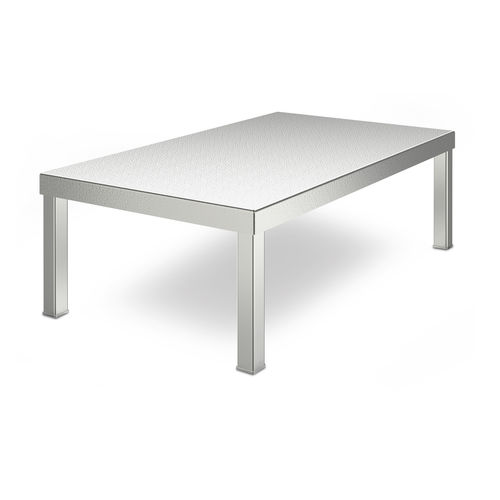 Predellino 1 gradino - 7500295 - Hupfer Metallwerke GmbH & Co. KG - in acciaio inossidabile / antiscivolo