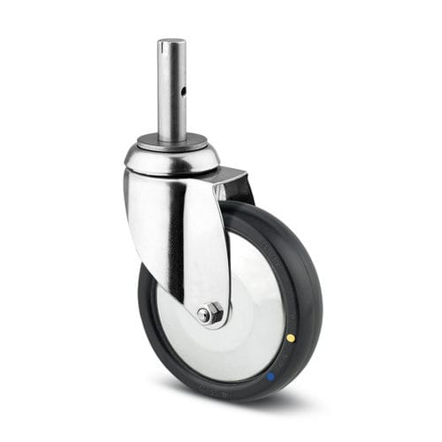 Ruota antistatica - 014000327 - Hupfer Metallwerke GmbH & Co. KG - in acciaio inossidabile / girevole