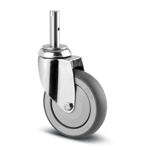 Ruota in acciaio inossidabile - 014000108 - Hupfer Metallwerke GmbH & Co. KG - girevole