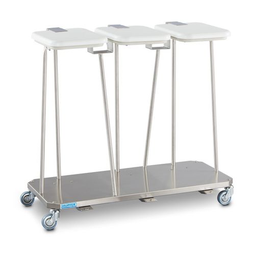 Carrello portabiancheria per sacchi sporchi - 0163922 - Hupfer Metallwerke GmbH & Co. KG - medico / da trasporto / per biancheria