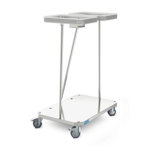 Carrello portabiancheria per sacchi sporchi - 7500712 - Hupfer Metallwerke GmbH & Co. KG - medico / da trasporto / per biancheria