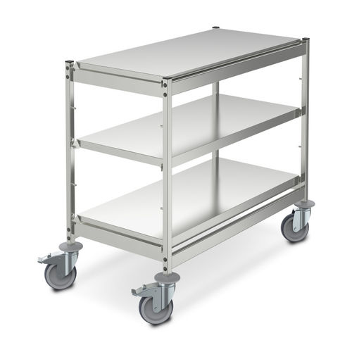 Scaffalatura 3 ripiani - 0121390 - Hupfer Metallwerke GmbH & Co. KG - per contenitori / per cestelli / con struttura aperta