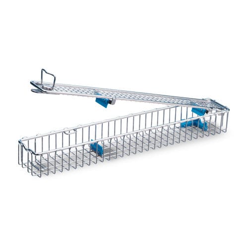 Cestello di sterilizzazione per endoscopio - 7501336 - Hupfer Metallwerke GmbH & Co. KG - perforato / in acciaio inossidabile / con griglia