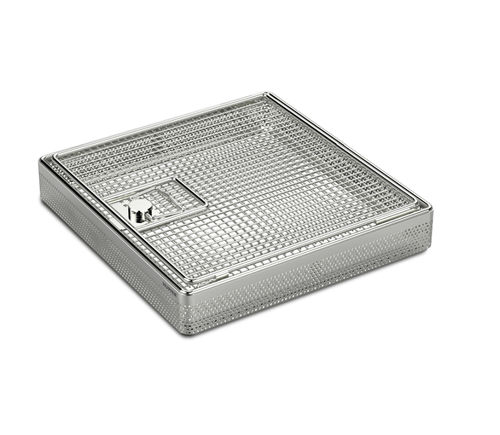 Cestello di stoccaggio - 7501150 - Hupfer Metallwerke GmbH & Co. KG - di pulizia / in acciaio inossidabile / con griglia