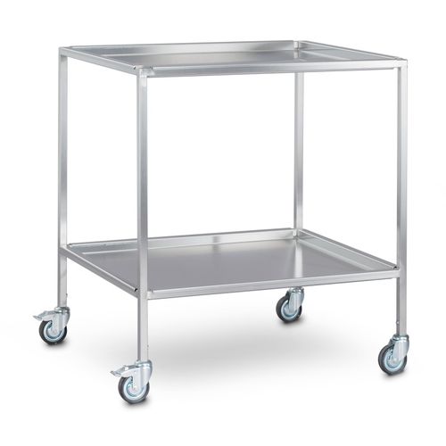 Carrello per chirurgia - 7500205 - Hupfer Metallwerke GmbH & Co. KG - per strumenti / in acciaio inossidabile / mobile