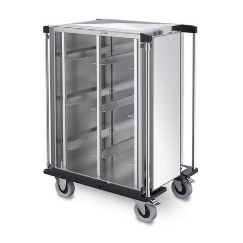 Carrello di trasporto - CTW/VV 6StE 965/754/1445 - Hupfer Metallwerke GmbH & Co. KG - per logistica / in acciaio inossidabile / con cestello
