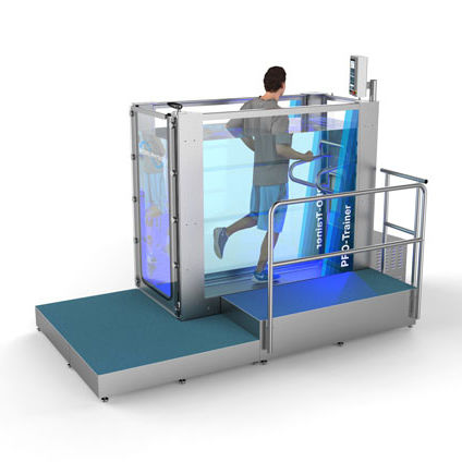 Tapis roulant acquatico - PRO-TRAINER - Hydro Physio - con corrimano