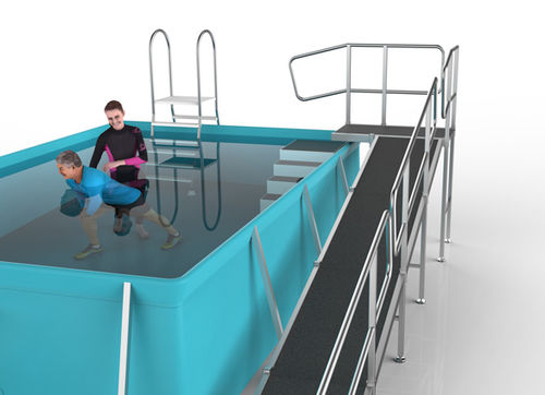 Piscina per riabilitazione fuori terra - MODULAR - Hydro Physio