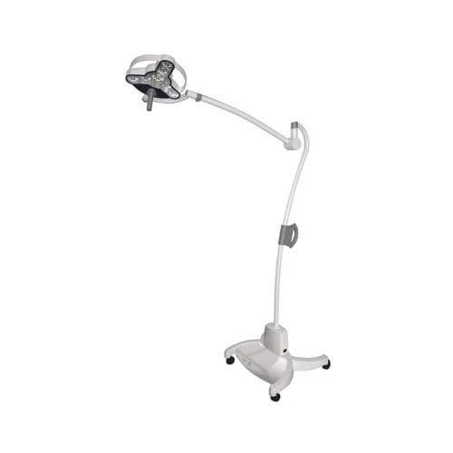 Lampada medica - HYGELUX 5 - HYGECO - a LED / con rotelle / con batteria ricaricabile