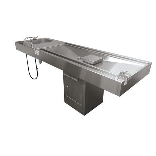 Tavolo di dissezione - MC000672 - HYGECO - rettangolare / in acciaio inossidabile