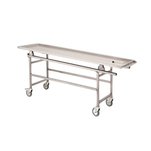 Carrello mortuario di preparazione - MC000619 - HYGECO - di presentazione / di trasferimento / in acciaio inossidabile