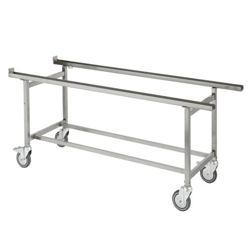 Carrello mortuario di preparazione - MC000617 - HYGECO - di presentazione / di trasferimento / in acciaio inossidabile