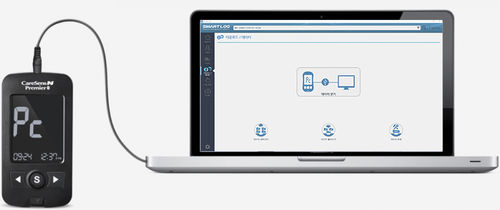 Software medico - SmartLog® - i-Sens - di gestione del diabete / di registrazione / Windows