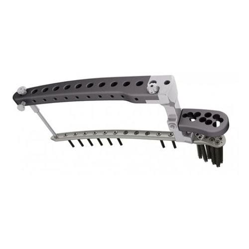 Placca di compressione per femore - DFL - I.T.S.   - distale / bloccata / in metallo