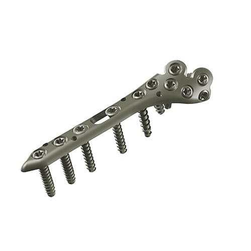 Placca di compressione per ulna - DUL - I.T.S.   - distale / palmare / bloccata