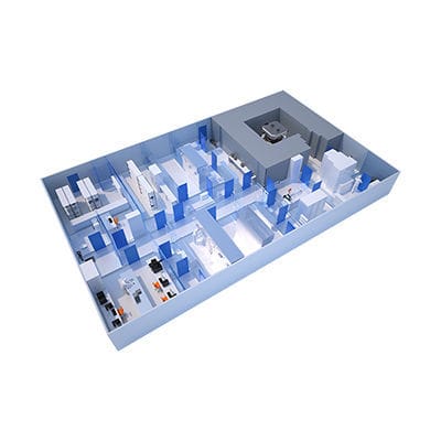 Laboratorio modulare - IntegraLab®PLUS - IBA Group - per radiofarmacia