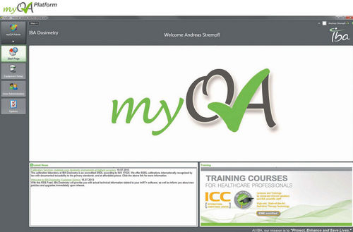 Software per radioterapia - myQA®   - IBA Group - di gestione / per reportistica / di monitoraggio di dosi di radiazioni