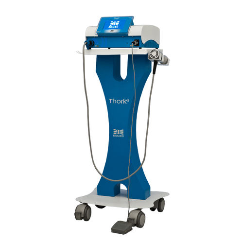 Generatore di onde d'urto extracorporee per medicina estetica - THORK - Ibramed - su carrello