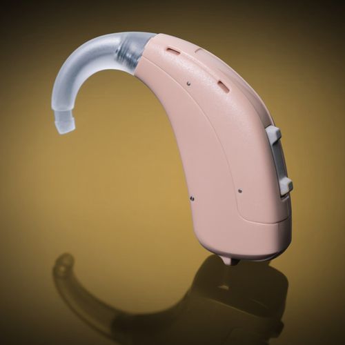 Audioprotesi BTE - UP-6ER6 - IN4 Technology - con controllo remoto / con riduzione del rumore / a tenuta stagna
