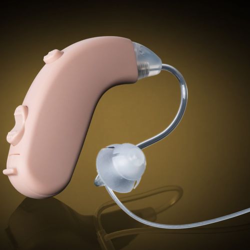 Audioprotesi RIC - UP-6ER7 - IN4 Technology - con telecoil / con riduzione del rumore / a tenuta stagna