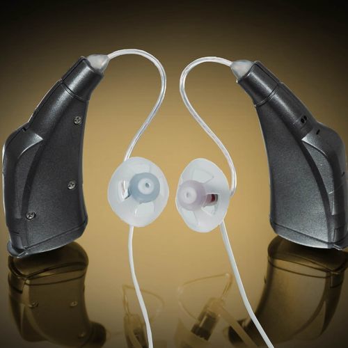 Audioprotesi RIC - UP-6E6 - IN4 Technology - con controllo remoto / bluetooth® / con riduzione del rumore