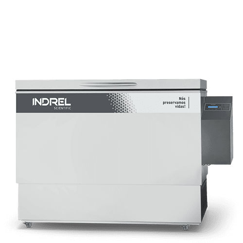 Frigorifero per vaccini - RVH 137D/2 - INDREL - ad armadio / con rotelle / 1 porta