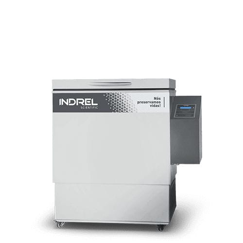 Congelatore da laboratorio - CPH 35D - INDREL - per plasma ematico / con rotelle / 1 porta