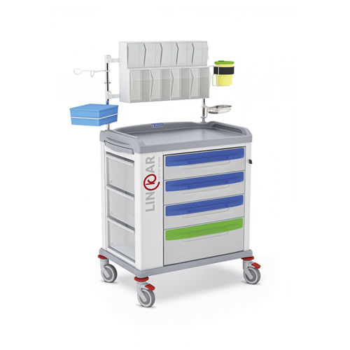 Carrello medico - LINKAR 329519 - Malvestio - Furniture for healthcare facilities - per farmaci / per medicazione / 4 cassetti