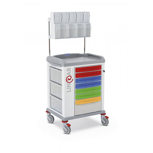 Carrello medico - LINKAR 329541 - Malvestio - Furniture for healthcare facilities - per farmaci / di distribuzione di farmaci / con cassetti