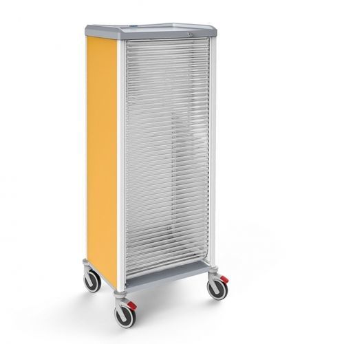 Armadio in ABS - 326600LT - Malvestio - Furniture for healthcare facilities - arancione / trasparente / giallo