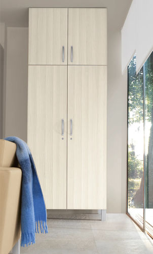 Armadio per camera di degenza - Kaleo - Malvestio - Furniture for healthcare facilities - con ripiano / compartimento poggia-abiti / 2 porte
