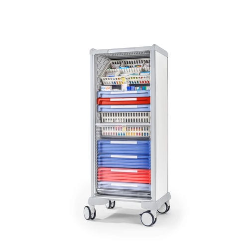 Carrello di trasporto - Newgo - Malvestio - Furniture for healthcare facilities - per trattamenti / per logistica / in plastica