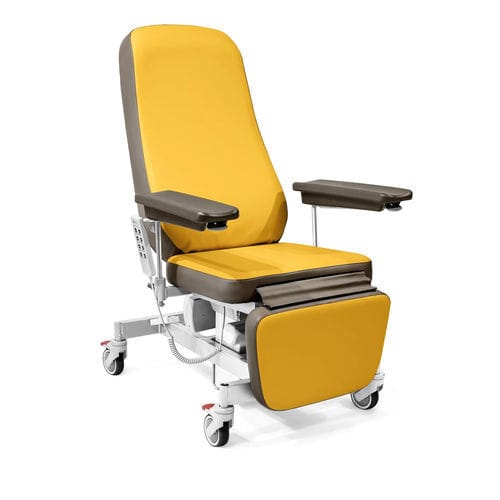 Poltrona elettrica per trattamenti clinici - Idea Clinic - Malvestio - Furniture for healthcare facilities - 3 sezioni / Trendelenburg / con poggiagambe