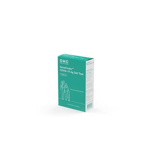 Test rapido per diagnosi COVID-19 - GeneFinder™ - OSANG Healthcare - per antigeni / di proteine / di GMP