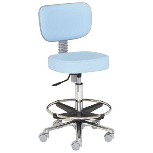 Sgabello per struttura sanitaria - 23116  - Inmoclinc - ad altezza regolabile / girevole / con rotelle