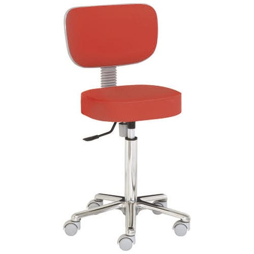 Sgabello per struttura sanitaria - 23118 - Inmoclinc - ad altezza regolabile / girevole / con rotelle