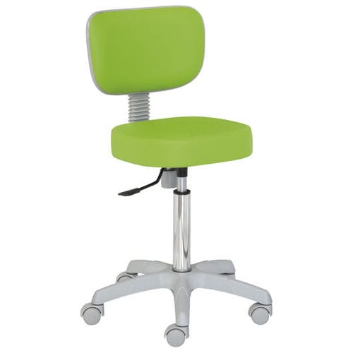 Sgabello per struttura sanitaria - 23119 - Inmoclinc - ad altezza regolabile / girevole / con rotelle
