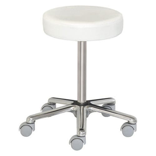 Sgabello per struttura sanitaria - 23130 - Inmoclinc - ad altezza regolabile / girevole / con rotelle